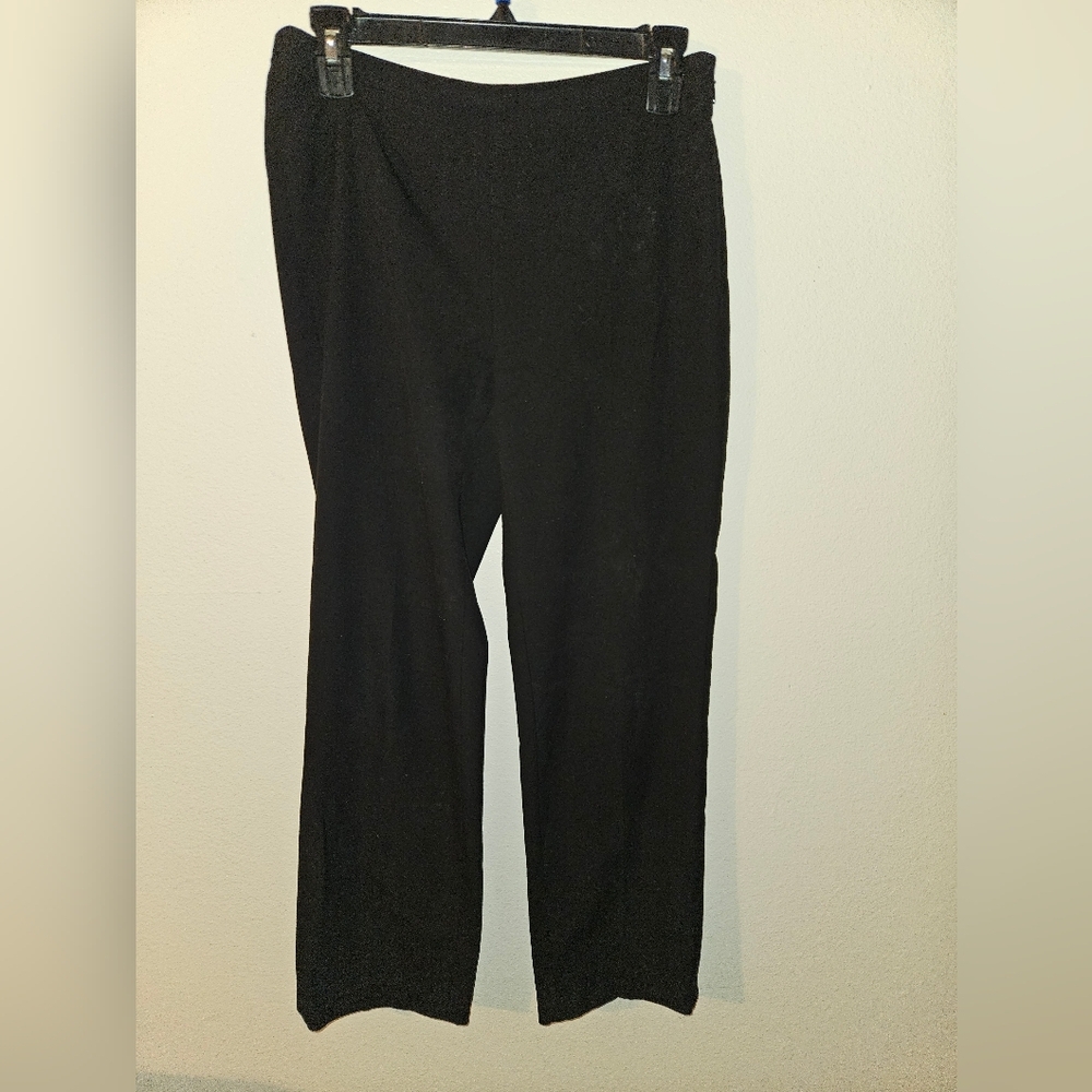 Talbots Petite Womans Black Slacks Size 4